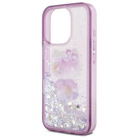 Hello Kitty Liquid Glitter 50TH Anniversary Party - Case for iPhone 16 Pro (purple)