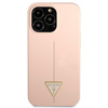 Guess Silicone Triangle Logo - pouzdro pro iPhone 13 Pro (černé)