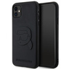 Karl Lagerfeld gumi Karl Head 3D - iPhone 11 tok (fekete)