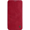 Nillkin Qin Leather Case - Etui Apple iPhone 12 Mini (Red)