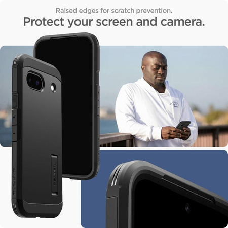 Spigen Tough Armor - Case for Google Pixel 8A (Black)
