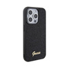 Guess Disco Metal Script - Case for iPhone 15 Pro Black)