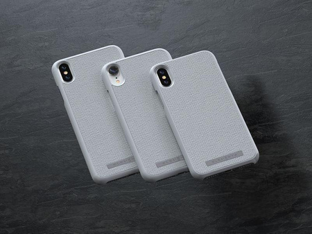Nordic Elements Original Idun - Material Case for iPhone XR (Light Grey)