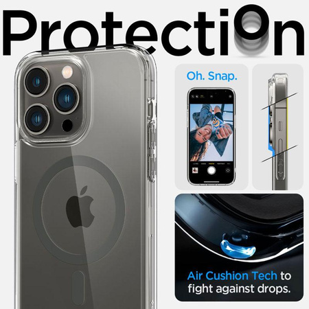 Spigen Ultra Hybrid Mag MagSafe – Etui do iPhone 14 Pro Max (Grafitowy)