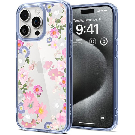 Spigen Ultra Hybrid - pouzdro pro iPhone 15 Pro (Blossom)