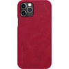 Nillkin Qin Leather Case - Case for Apple iPhone 12 / 12 Pro (Red)