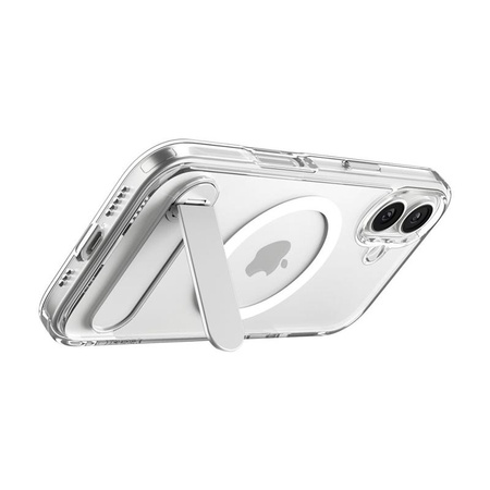 Spigen Ultra Hybrid S Mag MagSafe - Case for iPhone 17 (Clear/White)
