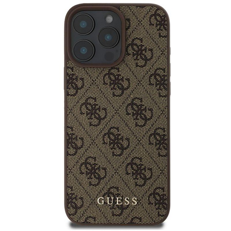 Guess 4G Classic - Hülle für iPhone 16 Pro Max (braun)