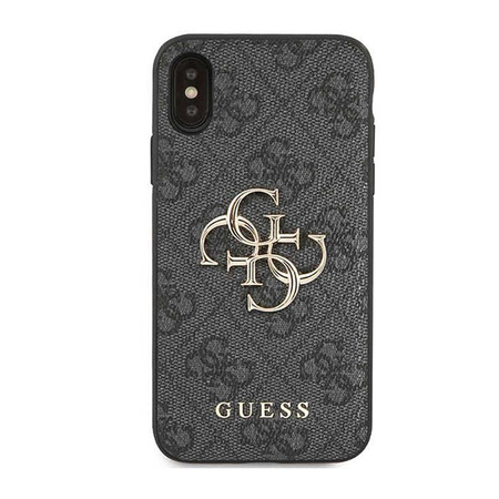 Guess 4G Big Metal Logo - iPhone X Case (gray)