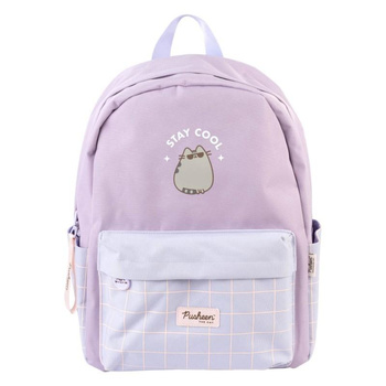 PLECAK SZKOLNY PUSHEEN DLA DZIEWCZYNKI MŁODZIEŻOWY NA WYCIECZKI KOT