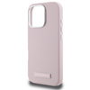 Karl Lagerfeld FW Metal Plate MagSafe - Coque iPhone 16 Pro Max (rose)