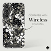 Kate Spade New York Multi Floral - Samsung Galaxy S23 FE 5G tok (fekete és fehér)