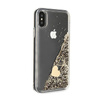Guess Liquid Glitter Charms - iPhone Xs / X Hülle (Gold)