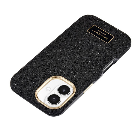 Kate Spade New York Crystal Pave MagSafe - Case for iPhone 16 (Nightfall)