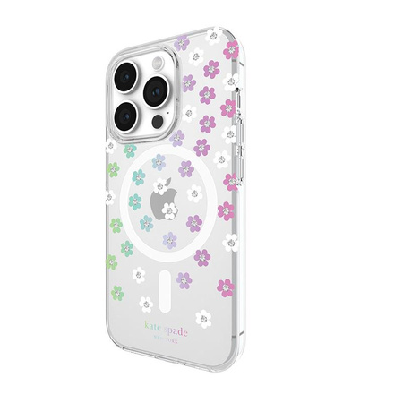 Kate Spade New York védő MagSafe - iPhone 15 Pro tok (szétszórt virágok)
