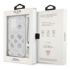 Guess Peony Chain Handle - Coque iPhone 13 Pro (argent)