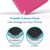 Speck Presidio2 Pro MagSafe - Antibacterial iPhone 14 Pro Case (Digitalpink / Blossompink / White)