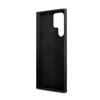 Guess Szilikon Script Metal Logo - Samsung Galaxy S22 Ultra tok (fekete)
