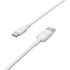Borofone Billow - USB to USB-C connection cable 1.2 m (white)