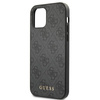 Guess 4G Metal Gold Logo - Coque iPhone 12 Pro Max (grise)