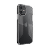 Speck Presidio Perfect-Clear with Grips - iPhone 12 / iPhone 12 Pro Case with MICROBAN Coating (Clear)
