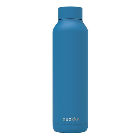 Quokka Solid - Bouteille thermique en acier inoxydable 630 ml (bleu vif) (revêtement en poudre)