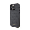 Guess 4G Metal Gold Logo - Coque iPhone 15 Pro Max (grise)