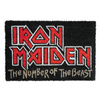 WYCIERACZKA POD DRZWI WEWNĘTRZNA, Kokosowa, z Napisem Iron Maiden, do Butów