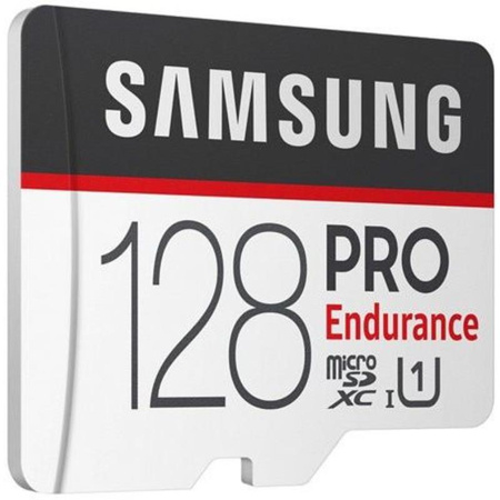 Paměťová karta Samsung microSDXC Pro Endurance - 128 GB Class 10 UHS-I/U1 100/30 MB/s s adaptérem