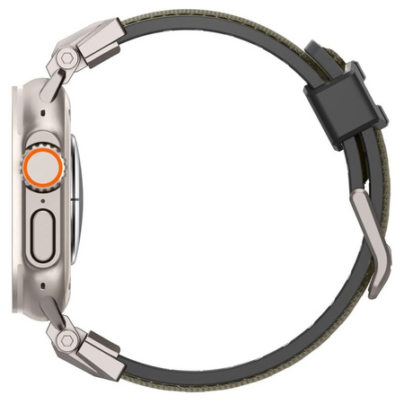 Spigen DuraPro Armor - Řemínek pro Apple Watch 44/45/46/49 mm (vojensky zelený)