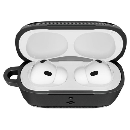 ETUI DO AIRPODS PRO 3 SPIGEN RUGGED ARMOR ORYGINALNE CZARNE NA SŁUCHAWKI