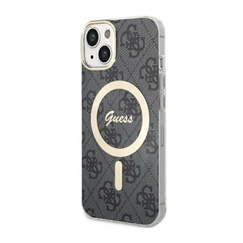 Guess 4G MagSafe - Étui pour iPhone 14 (noir)