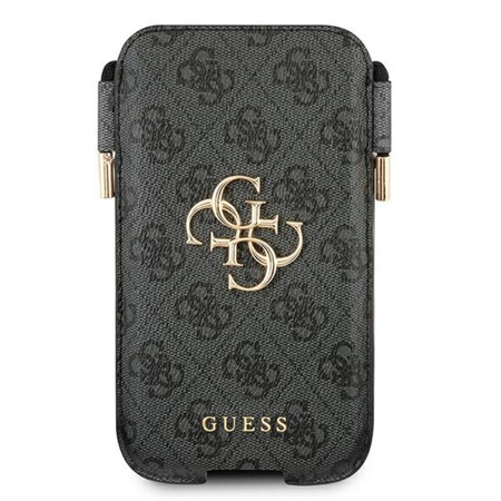 Guess 4G Big Metal Logo Pouch - L max 6.7" pochette pour téléphone (gris)