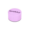 Quokka Solid Kids - Thermoflasche aus Edelstahl 510 ml (Pink Bricks)