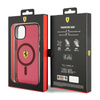 Étui Ferrari Translucide MagSafe - iPhone 14 (Rouge)