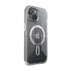 Speck Presidio Lux Grip ClickLock & MagSafe - Tasche iPhone 16e / iPhone 15 / iPhone 14 / iPhone 13 (Klar / Platinium Glitter / Chrome Finish / Serene Silver)