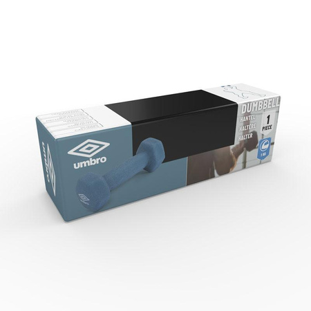 Umbro - Übungshantel 1 kg (blau)