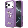 Guess Fixed Glitter Big 4G - Hülle iPhone 17 Pro (lila)