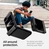 Spigen Tough Armor Pro - Etui pour Samsung Galaxy Z Flip 6 (Noir)