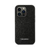 Karl Lagerfeld Glitter Plaque Logo - iPhone 14 Pro Max Case (black)