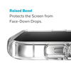 Speck Presidio Perfect-Clear - Coque pour iPhone 14 Pro avec revêtement MICROBAN (transparent)