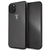 Ferrari Real Carbon Heritage - Coque pour iPhone 11 Pro Max (noir)