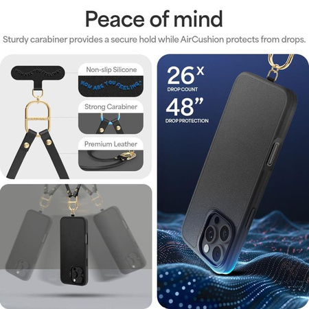 Spigen Cyrill Kajuk Classic Charm Mag MagSafe - Pouzdro pro iPhone 16 Pro Max (Černá)