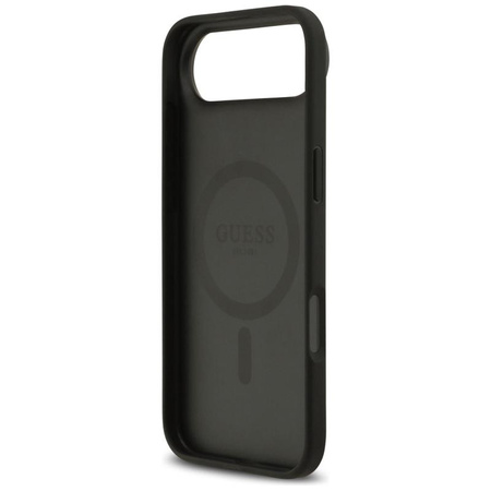 Guess 4G Circle Classic Logo MagSafe – Pouzdro iPhone Air (Černá)