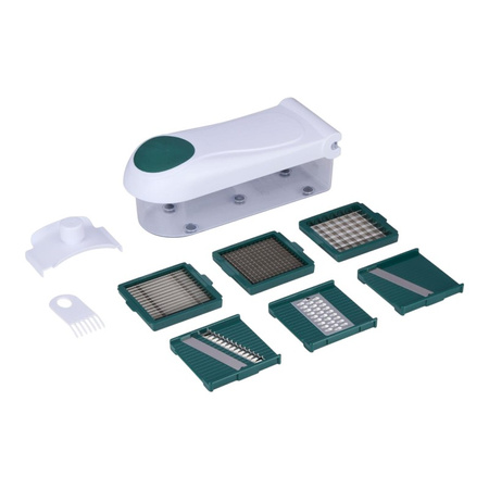 Alpina - Mandoline / multifunkční kráječ zeleniny se 6 noži 27,5x11x10,8 cm