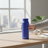 Quokka Echo - 690ml Stainless Steel Bottle with Silicone Handle (Dusk Blue)