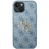 Guess 4G Big Metal Logo - Coque pour iPhone 14 Plus (bleu)