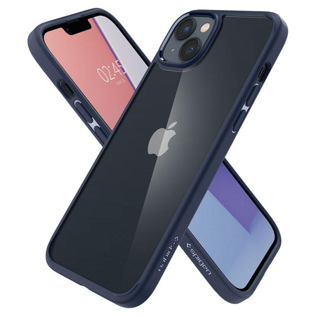 Spigen Ultra Hybrid - Case for iPhone 15 Plus / iPhone 14 Plus (Navy blue)