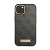 Guess 4G Logo Plate MagSafe - Case for iPhone 14 Plus (Black)