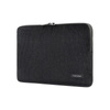 Tucano Velluto - MacBook Pro 13" (M2/M1/2022-2016) / MacBook Air 13" (M4/M3/M2/M1/2025-2018) / Laptop 12" cover (black)